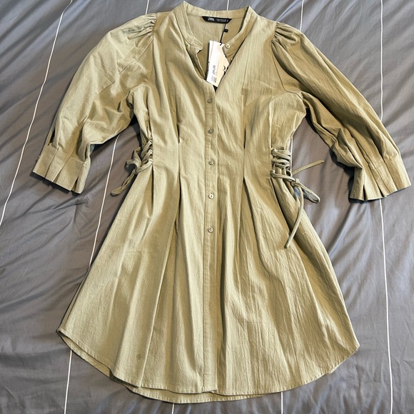 Brand New! Mini Shirt Dress - Picture 1 of 5